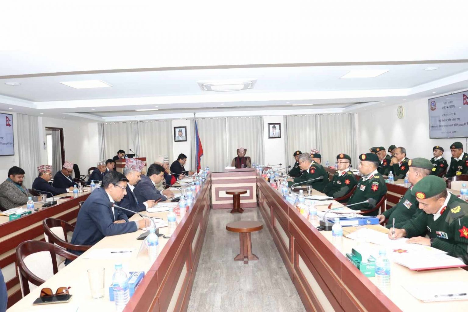 नेपाली सेना अन्तर्गत सञ्चालित अधिकांश आयोजनाको प्रगति सन्तोषजनक : उपप्रधानमन्त्री खड्का